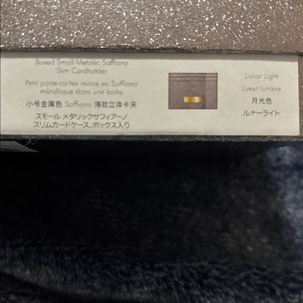 Kate Spade Metallic Silver Card Holder - Picture 4 of 7